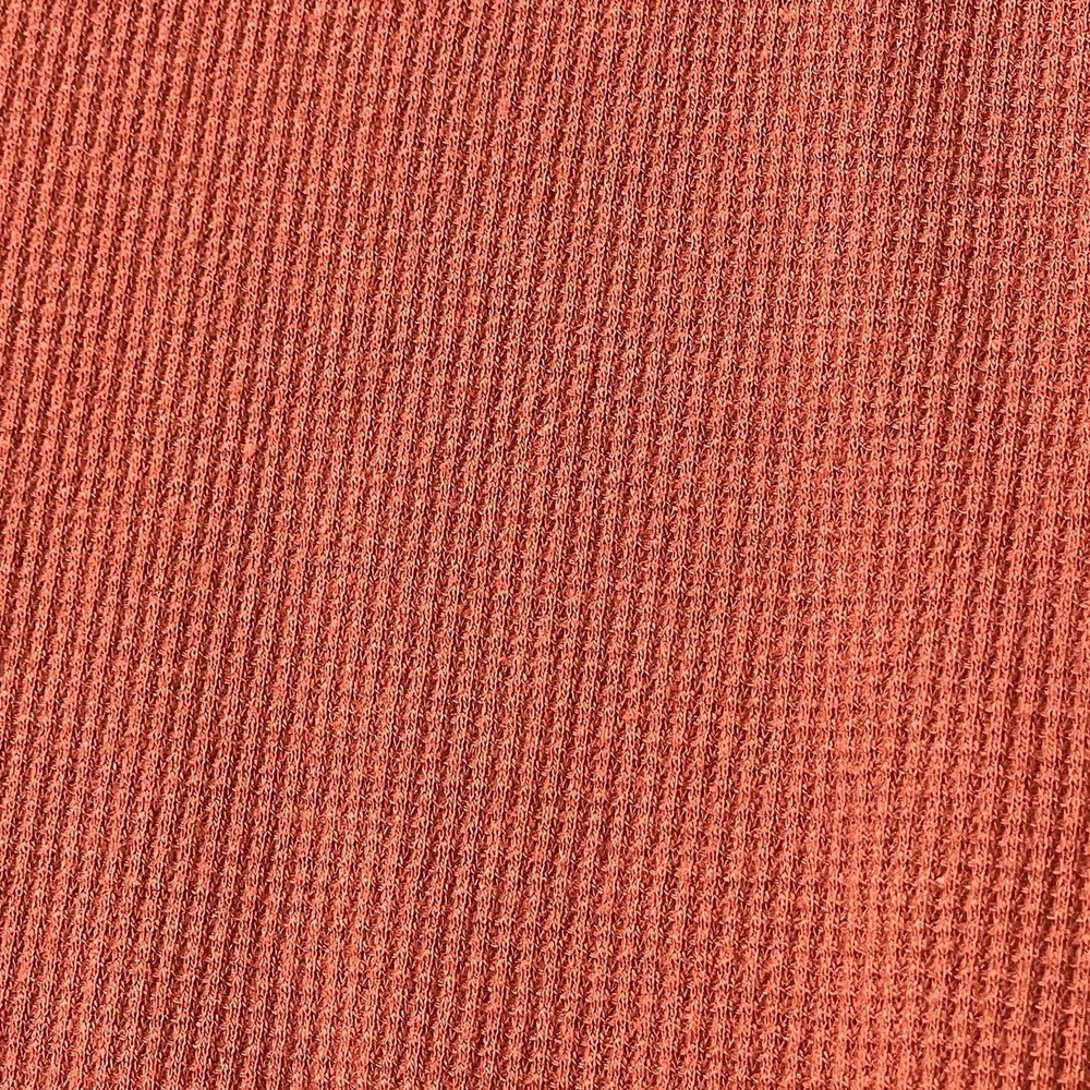 5.11 Tactical XL Thermal Long Sleeve Shirt Waffle Knit Rust Orange Outdoor - Picture 9 of 13